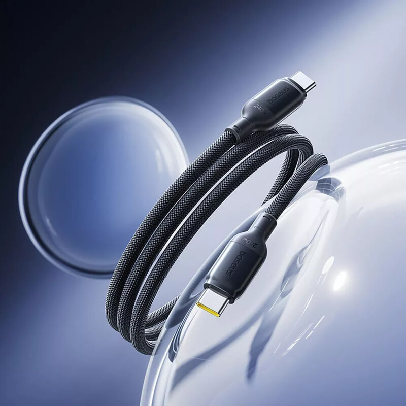 Кабель Baseus PicoGo USB Type-C - USB Type-C (M/M), 240W, 1 м, Black (E0423300)