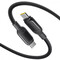 Фото - Кабель Baseus PicoGo USB Type-C - USB Type-C (M/M), 240W, 1 м, Black (E0423300) | click.ua