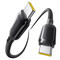 Фото - Кабель Baseus PicoGo USB Type-C - USB Type-C (M/M), 240W, 1 м, Black (E0423300) | click.ua