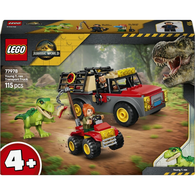 Конструктор LEGO Jurassic World Грузовик для перевозки молодого тиранозавра (77978)