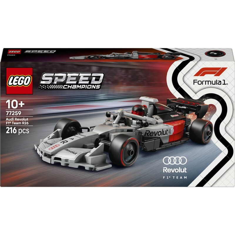 Конструктор LEGO Speed Champions Гоночный автомобиль Audi Revolut F1 Team R26 (77259)