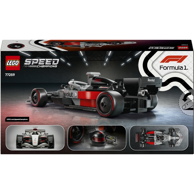 Конструктор LEGO Speed Champions Гоночный автомобиль Audi Revolut F1 Team R26 (77259)