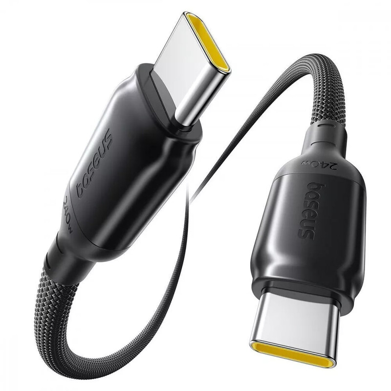 Кабель Baseus PicoGo USB Type-C - USB Type-C (M/M), 240W, 2 м, Black (E0423301)