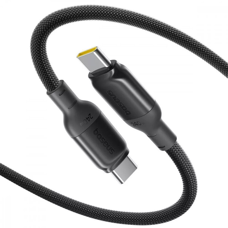 Кабель Baseus PicoGo USB Type-C - USB Type-C (M/M), 240W, 2 м, Black (E0423301)