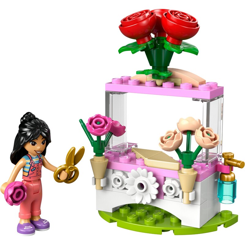 Конструктор LEGO Friends Цветочный киоск с розами (30721)