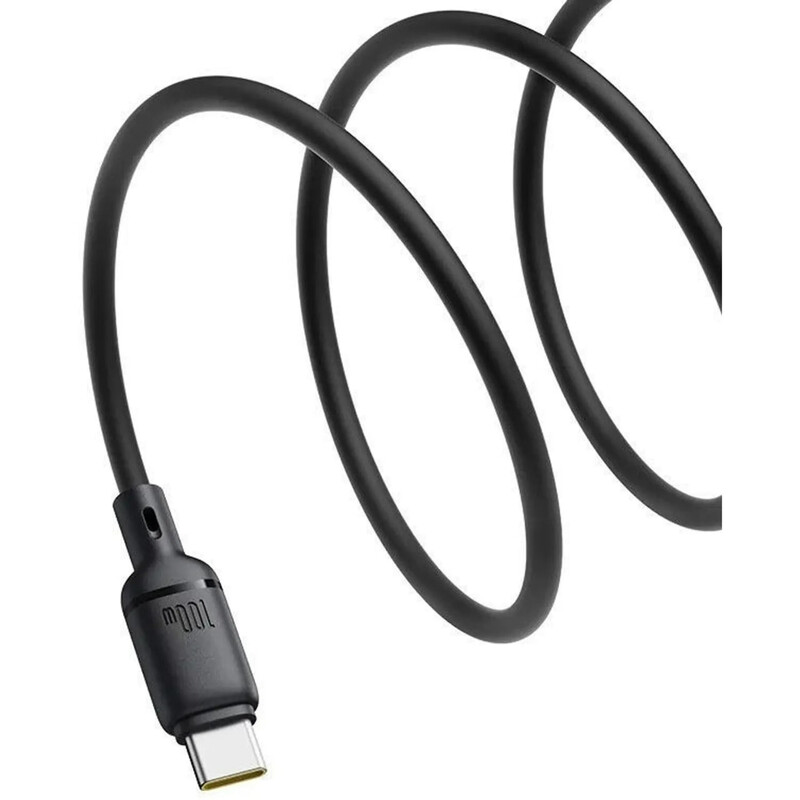 Кабель Baseus Silky Series Fast Charging USB Type-C - USB Type-C (M/M), 100W, 1 м, Black (P10377704113-00)