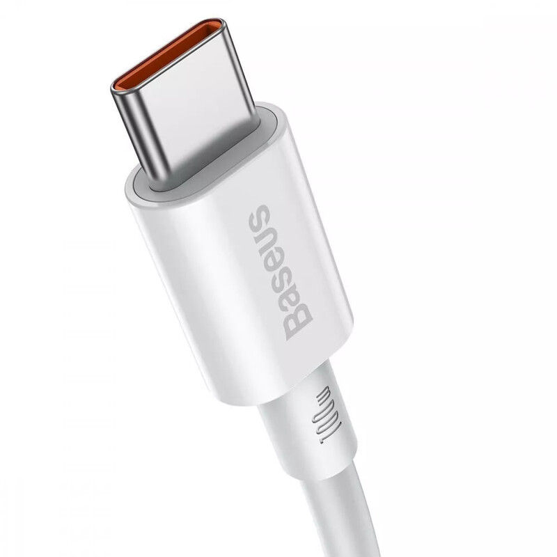 Кабель Baseus Superior Series Fast Charging USB Type-C - USB Type-C (M/M), 100W, 1 м, White (CATYS-B02)