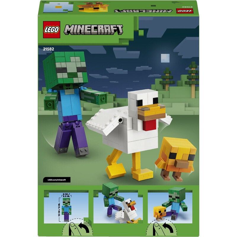 Конструктор LEGO Minecraft Куриный Жокей (21582)