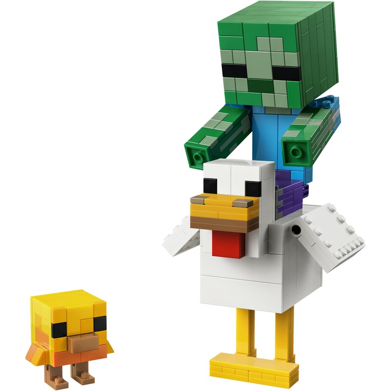 Конструктор LEGO Minecraft Куриный Жокей (21582)
