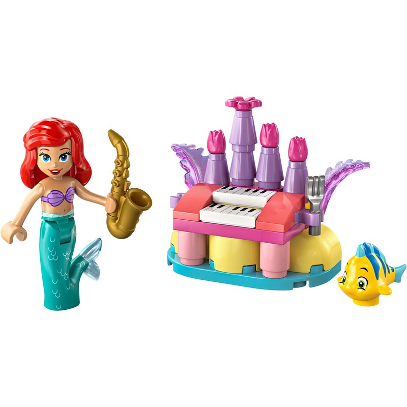 Конструктор LEGO Disney Princess Музыкальные развлечения Ариэль и Флаундера по случаю дня рождения (30720)