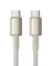 Фото - Кабель Baseus Tungsten Gold Fast Charging USB Type-C - USB Type-C (M/M), 100W, 1 м, Gold (P10319800G21-00) | click.ua