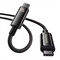 Фото - Кабель Baseus Tungsten Gold Fast Charging USB Type-C - USB Type-C (M/M), 240W, 1 м, Black (CAWJ040001) | click.ua