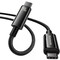 Фото - Кабель Baseus Tungsten Gold Fast Charging USB Type-C - USB Type-C (M/M), 240W, 2 м, Black (CAWJ040101) | click.ua