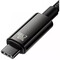 Фото - Кабель Baseus Tungsten Gold Fast Charging USB Type-C - USB Type-C (M/M), 240W, 3 м, Black (CAWJ040201) | click.ua