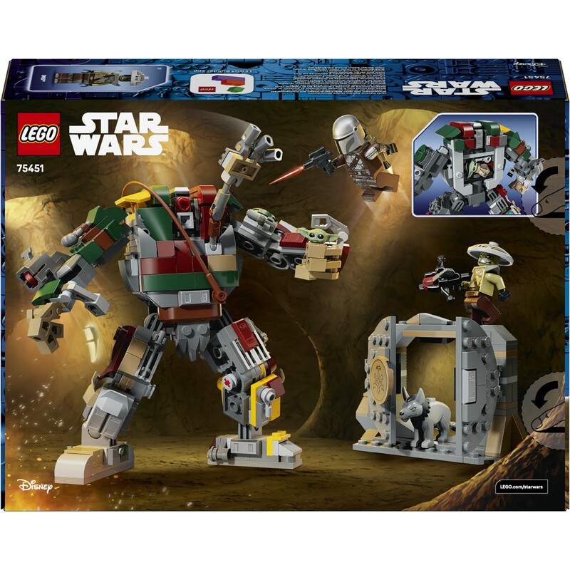 Конструктор LEGO Star Wars Схватка дроидов-хранителей во дворце Хатта (75451)