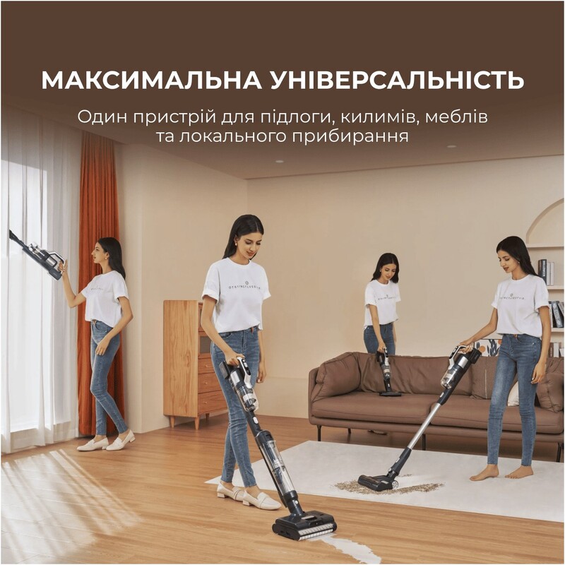 Аккумуляторный моющий пылесос Jimmy PW11 Pro Max-B 5 в 1