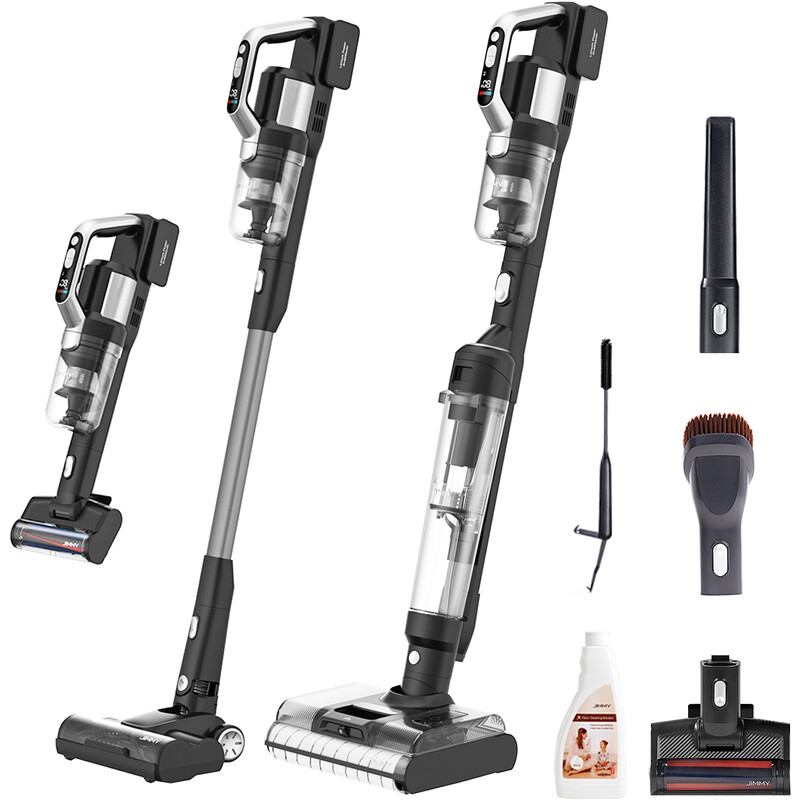 Аккумуляторный моющий пылесос Jimmy PW11 Pro Max-B 5 в 1
