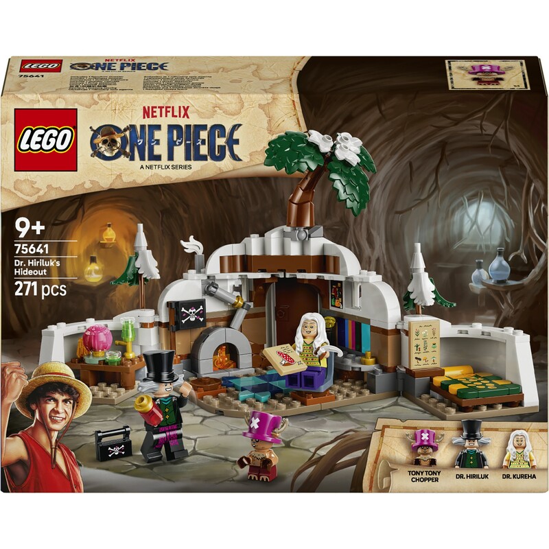 Конструктор LEGO One Piece Укрытие врача Гирилука (75641)