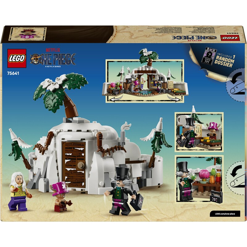 Конструктор LEGO One Piece Укрытие врача Гирилука (75641)