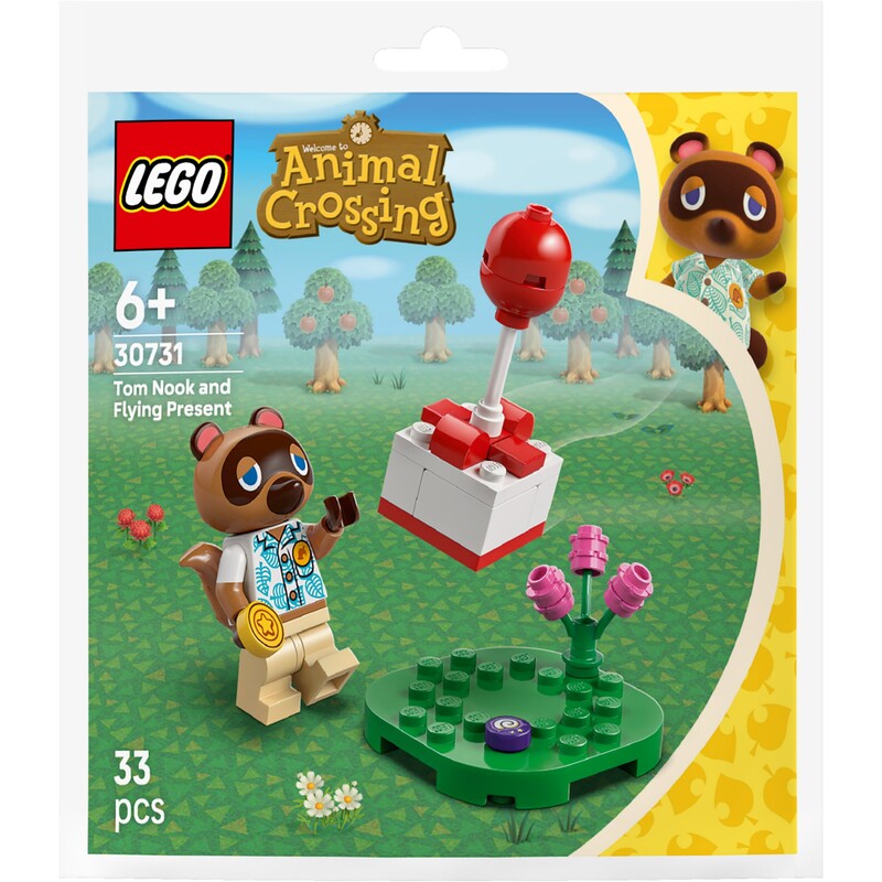 Конструктор LEGO Animal Crossing Tom Nook and Flying Present (30731)