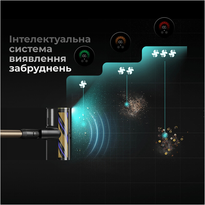 Акумуляторний пилосос Dreame Z30 Slim Station (VZV33C)