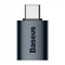 Фото - Адаптер Baseus Ingenuity mini OTG USB - USB Type-C (M/F), Blue (ZJJQ000003) | click.ua