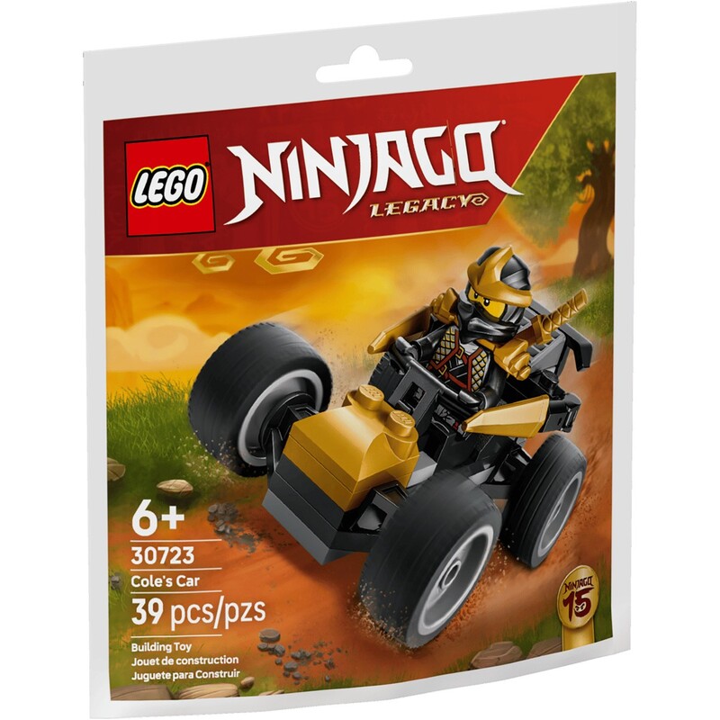 Конструктор LEGO Ninjago Автомобиль ниндзя Коула (30723)