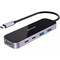 Фото - USB-хаб Proove Shadow USB-C 6-in-1 Dark Gray (HBSW10221205) | click.ua