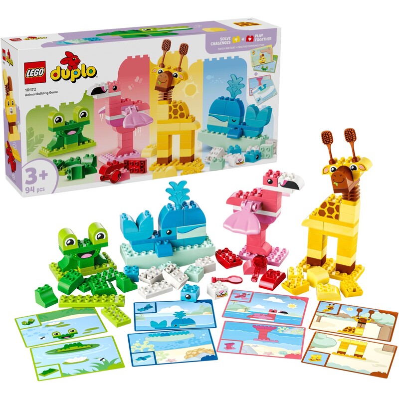 Конструктор LEGO Duplo Игра по созданию животных (10472)