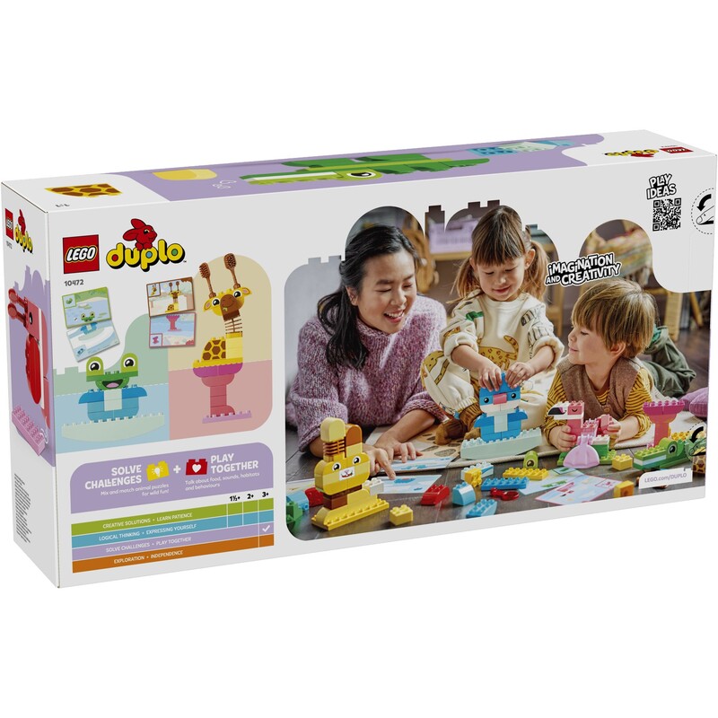 Конструктор LEGO Duplo Игра по созданию животных (10472)