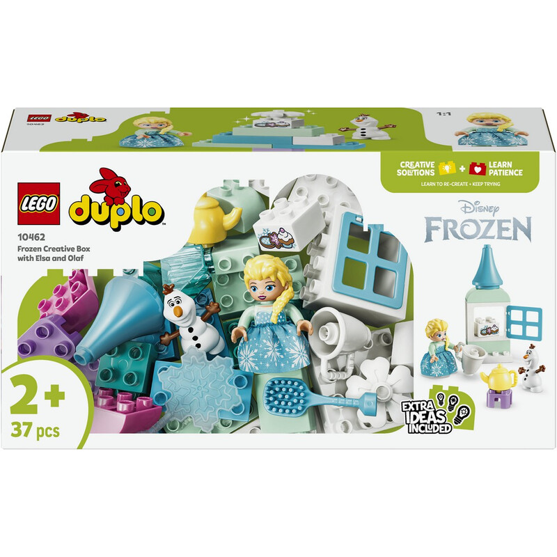 Конструктор LEGO Duplo Disney Холодное сердце: коробка для творческого конструирования с Эльзой и Олафом (10462)