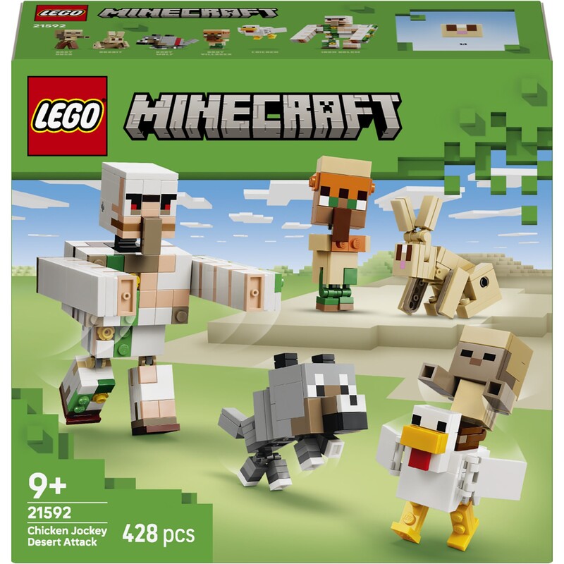 Конструктор LEGO Minecraft Куриный Жокей: атака в пустыне (21592)