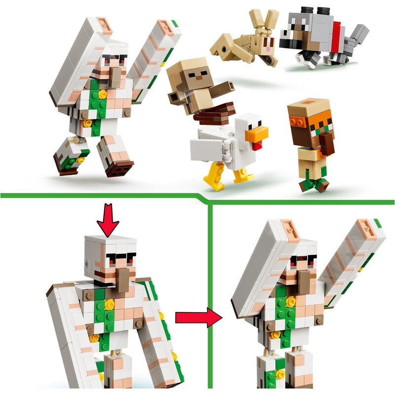 Конструктор LEGO Minecraft Куриный Жокей: атака в пустыне (21592)