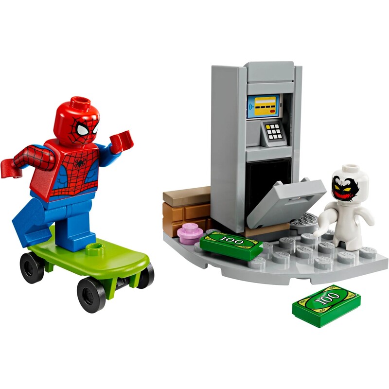 Конструктор LEGO Super Heroes Человек-Паук vs. Анти-веном. Ограбление (30725)
