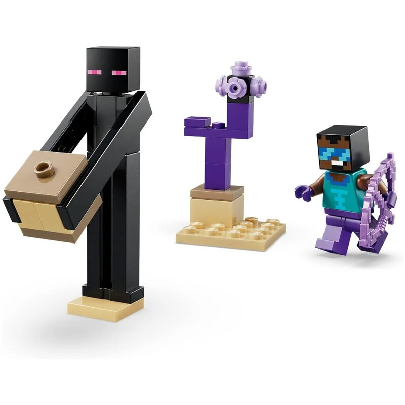 Конструктор LEGO Minecraft Путешествие в Нижний мир и к Порталу Края (21584)