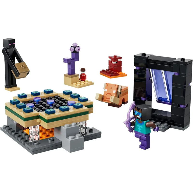 Конструктор LEGO Minecraft Путешествие в Нижний мир и к Порталу Края (21584)