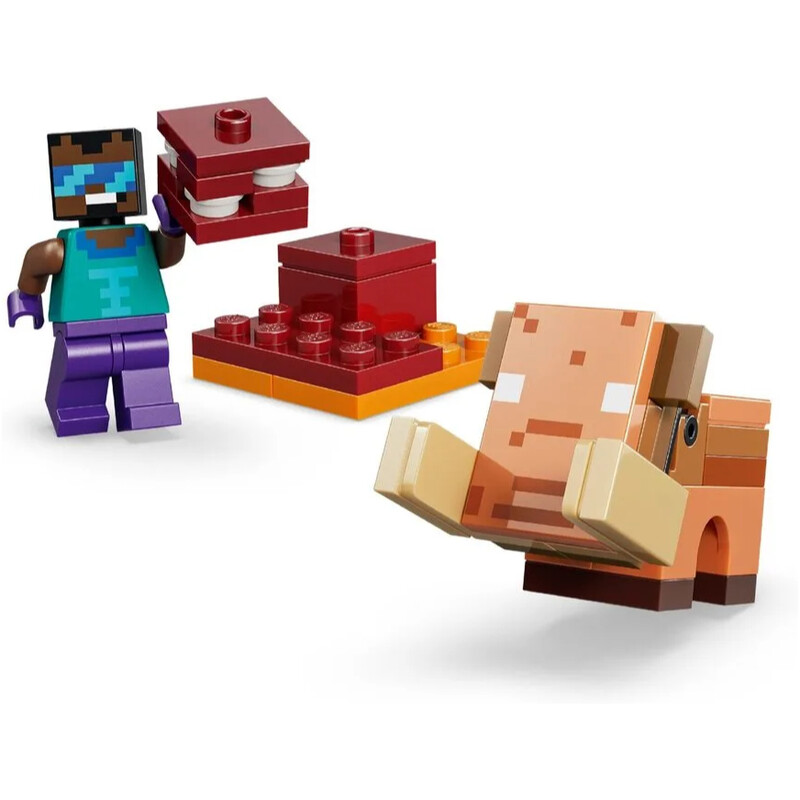 Конструктор LEGO Minecraft Путешествие в Нижний мир и к Порталу Края (21584)