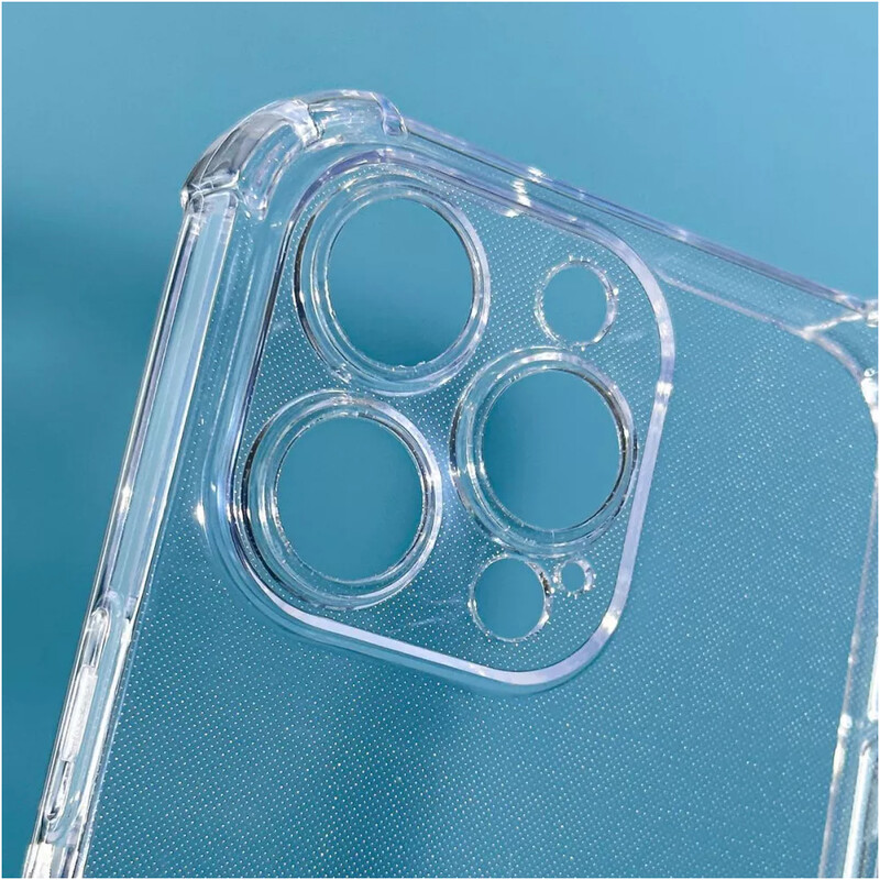 Чохол-накладка WXD Silicone 0.8 mm HQ для iPhone 15 Transparent