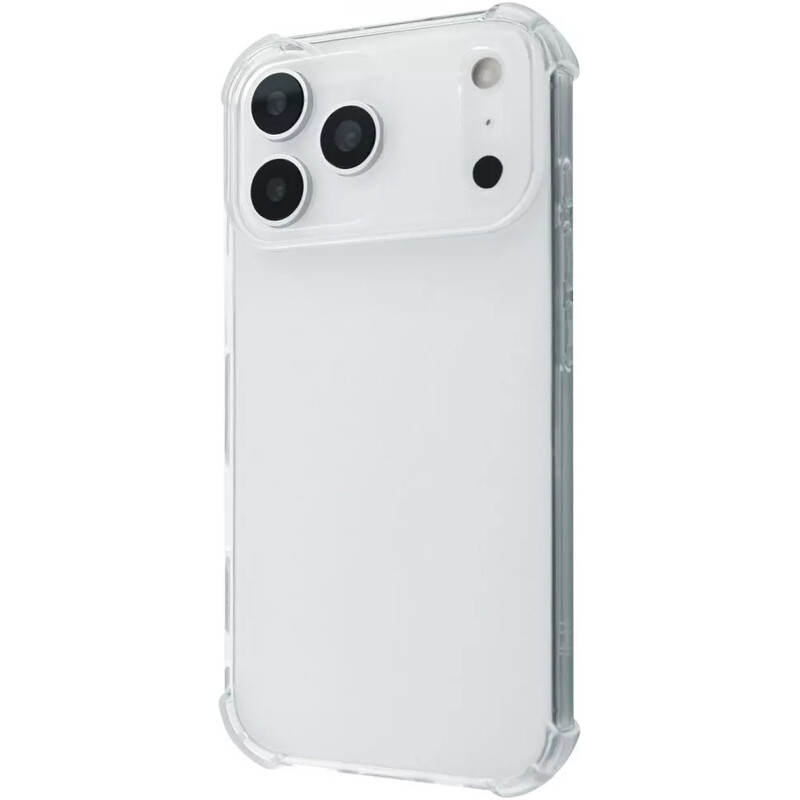 Чохол-накладка WXD Silicone 0.8 mm HQ для iPhone 17 Pro Max Transparent