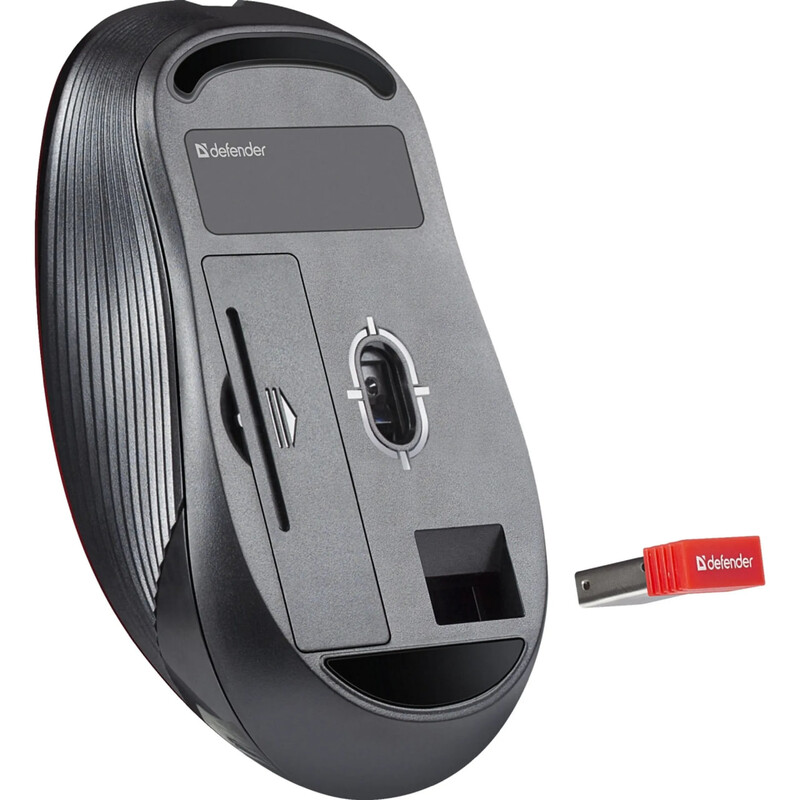 Миша бездротова Defender Gassa MM-105 Grey (52104)