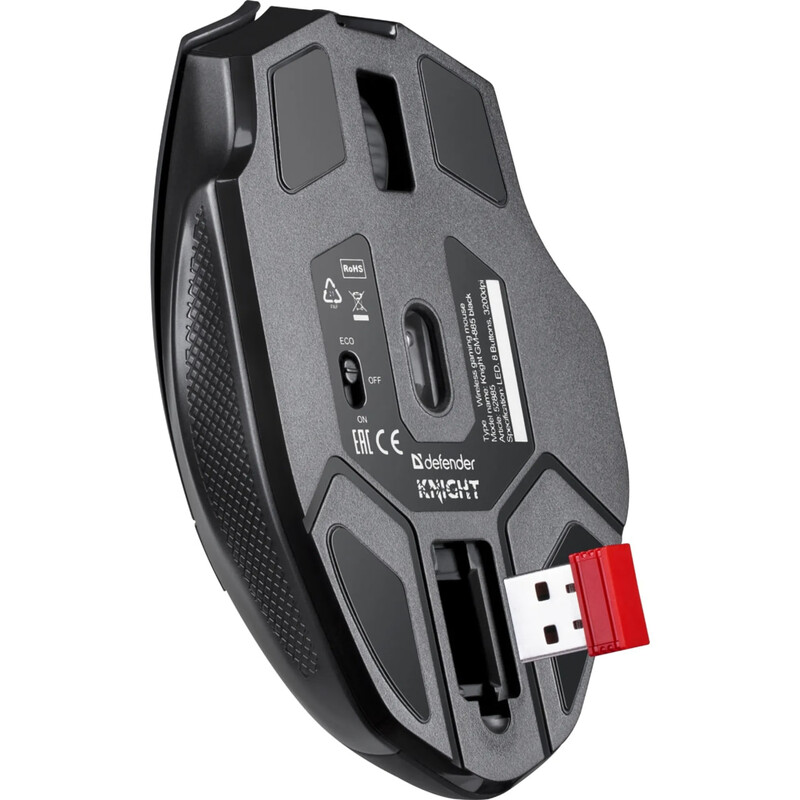 Миша бездротова Defender Knight GM-885 Black (52885)