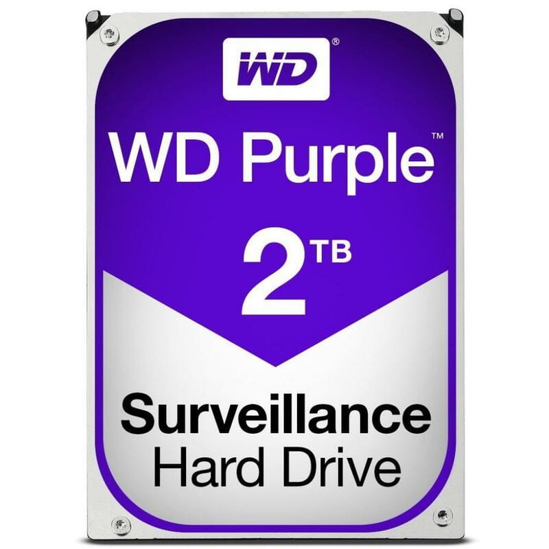 Накопитель HDD SATA 2.0TB WD Purple 5400rpm 64MB (WD20PURZ)