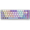 Фото - Клавиатура Ajazz NK68 V2 Red Switch Purple/White (NK68-V2-R-PWB) | click.ua