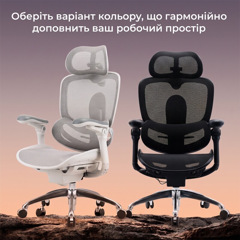 Крісло офісне Sihoo Doro C300 PRO V2 Black (C300-PRO-V2-B101)