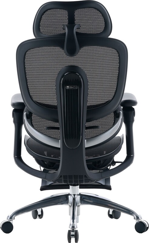 Крісло офісне Sihoo Doro C300 PRO V2 Black з підставкою для ніг (C300-PRO-V2-B101-JT)