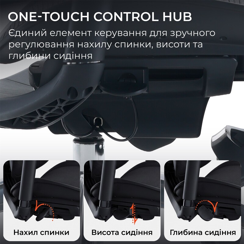 Крісло офісне Sihoo Doro C300 PRO V2 Black з підставкою для ніг (C300-PRO-V2-B101-JT)