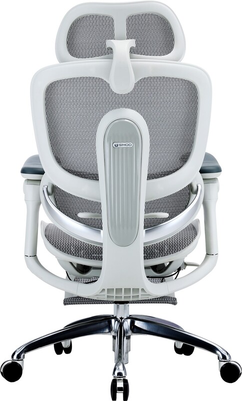 Крісло офісне Sihoo Doro C300 PRO V2 White з підставкою для ніг (C300-PRO-V2-B102-JT)