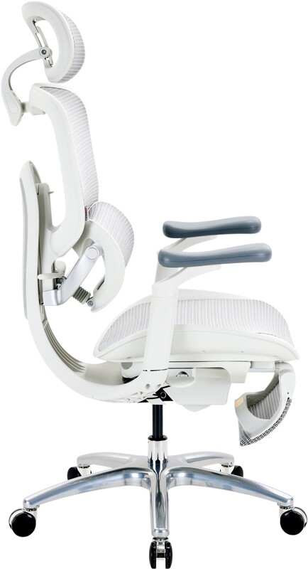Крісло офісне Sihoo Doro C300 Lite V2 White з підставкою для ніг (C300-LITE-V2-B102-JT)