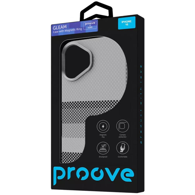 Чохол-накладка Proove Gleam Case with Magnetic Ring iPhone 17 Pro Blue Sunset