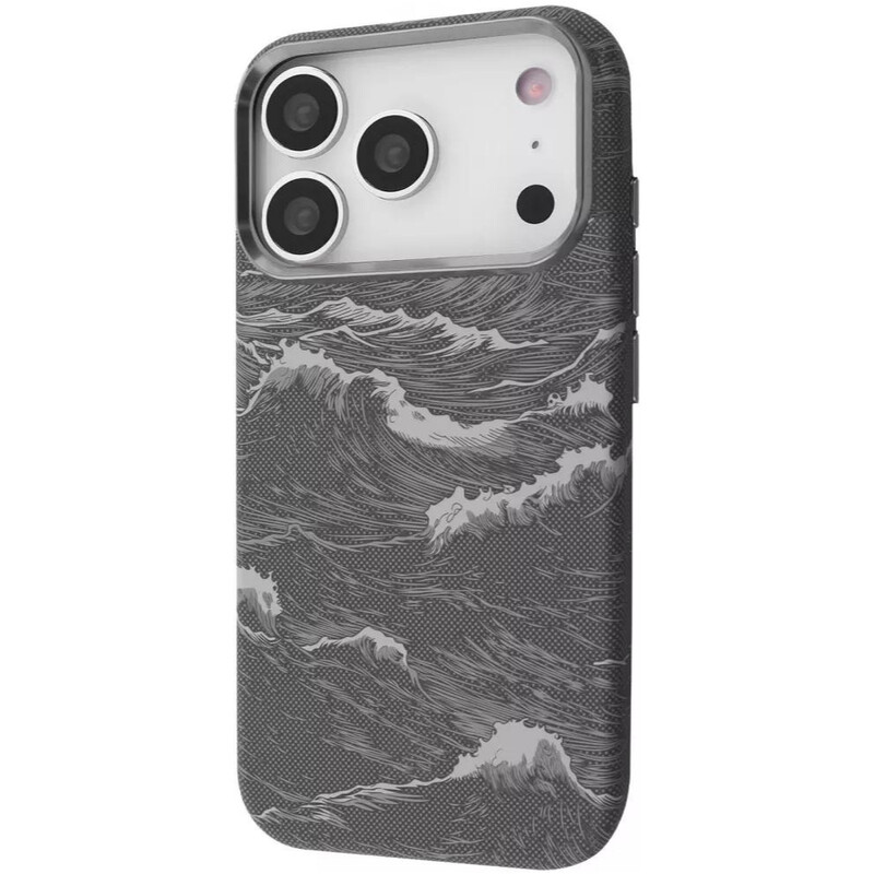 Чохол-накладка Proove Gleam Case with Magnetic Ring iPhone 17 Silver Ocean